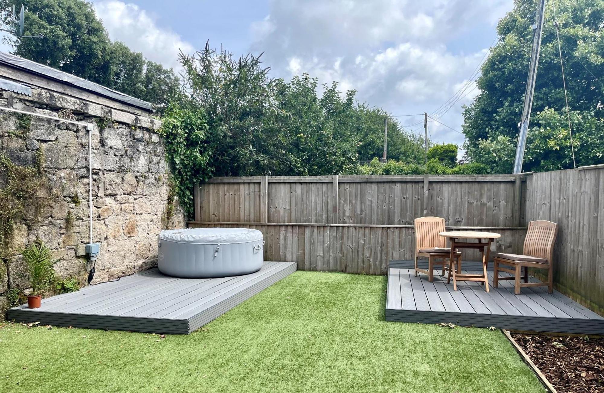 The Coach House - With Hot Tub Villa St Austell Bagian luar foto